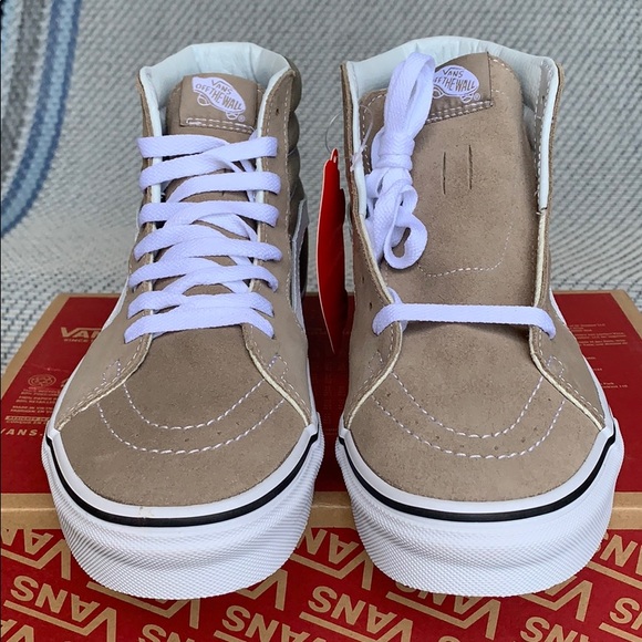VANS SK8-Hi Desert Taupe/True White WMNS - Picture 7 of 16